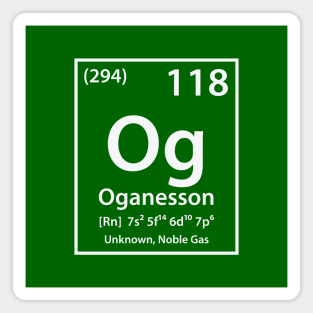 Oganesson Element Magnet